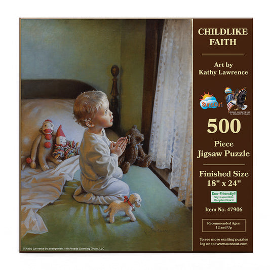 Childlike Faith 500 pc  Jigsaw Puzzle 47906