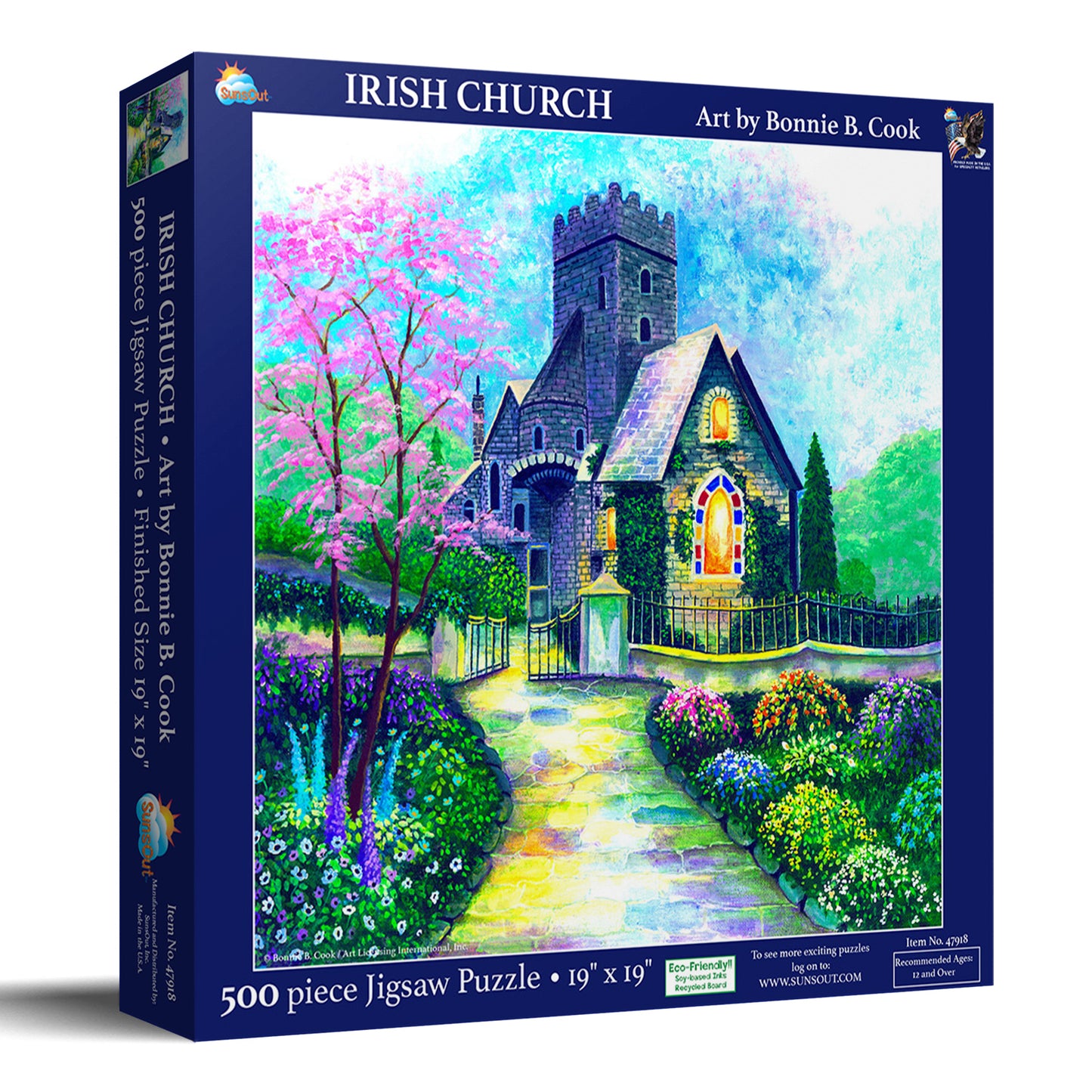 Irish Church 500 pc  Jigsaw Puzzle 47918