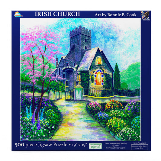 Irish Church 500 pc  Jigsaw Puzzle 47918