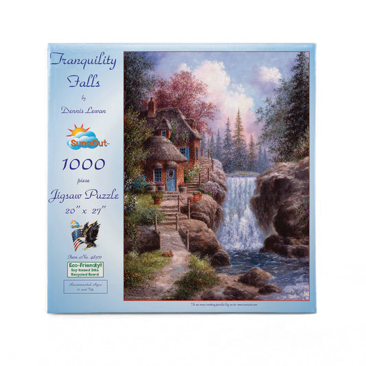 Tranquility Falls 1000 pc  Jigsaw Puzzle 48371