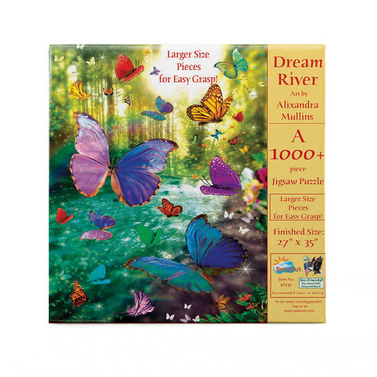 Dream River 1000 pc Large Pieces Jigsaw Puzzle 48439
