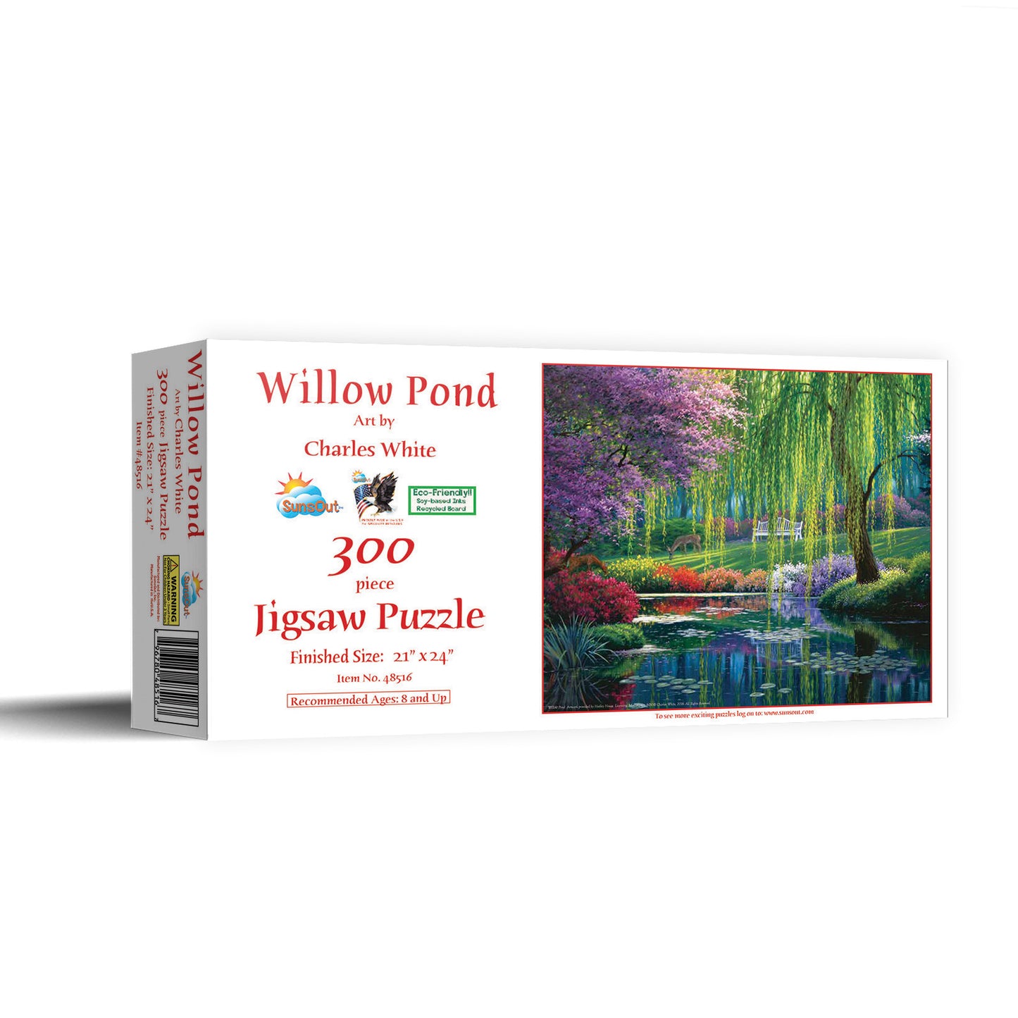 Willow Pond 300 pc  Jigsaw Puzzle 48516