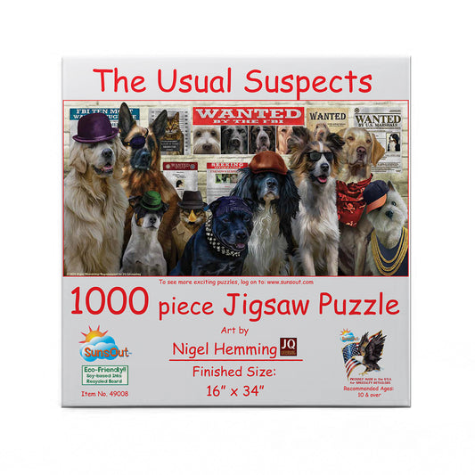 The Usual Suspects 1000 pc  Jigsaw Puzzle 49008
