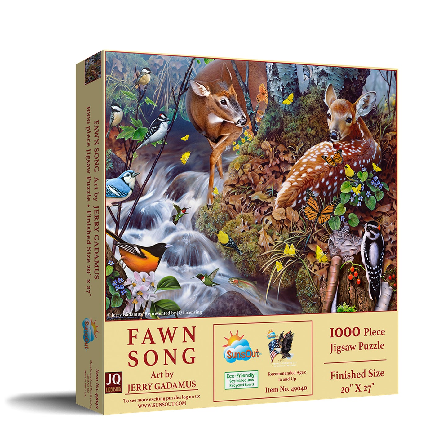 Fawn Song 1000 pc  Jigsaw Puzzle 49040