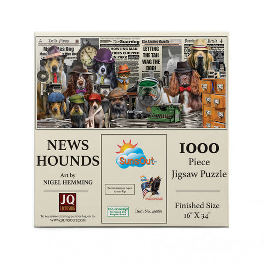 NewsHounds 1000 pc  Jigsaw Puzzle 49088