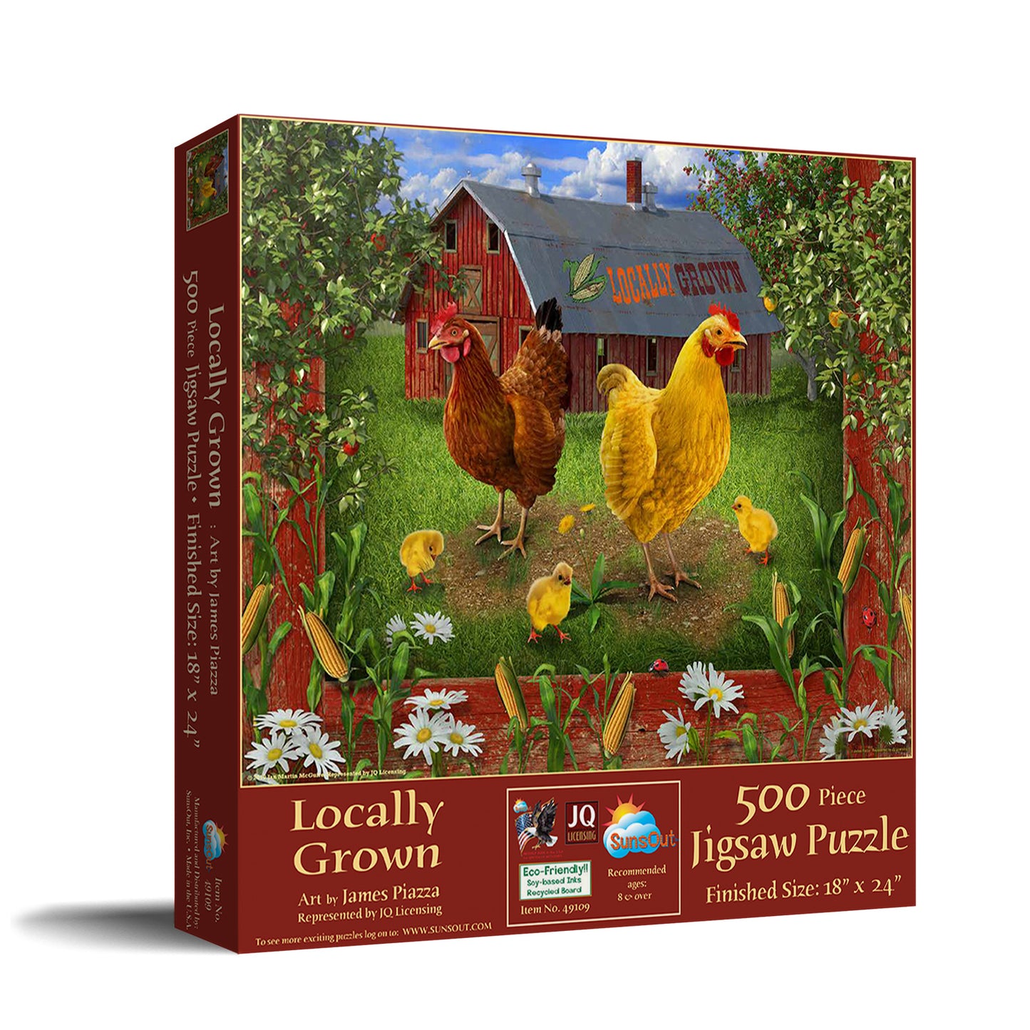 Locally grown 500 pc  Jigsaw Puzzle 49109