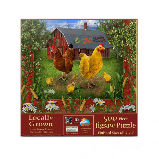 Locally grown 500 pc  Jigsaw Puzzle 49109