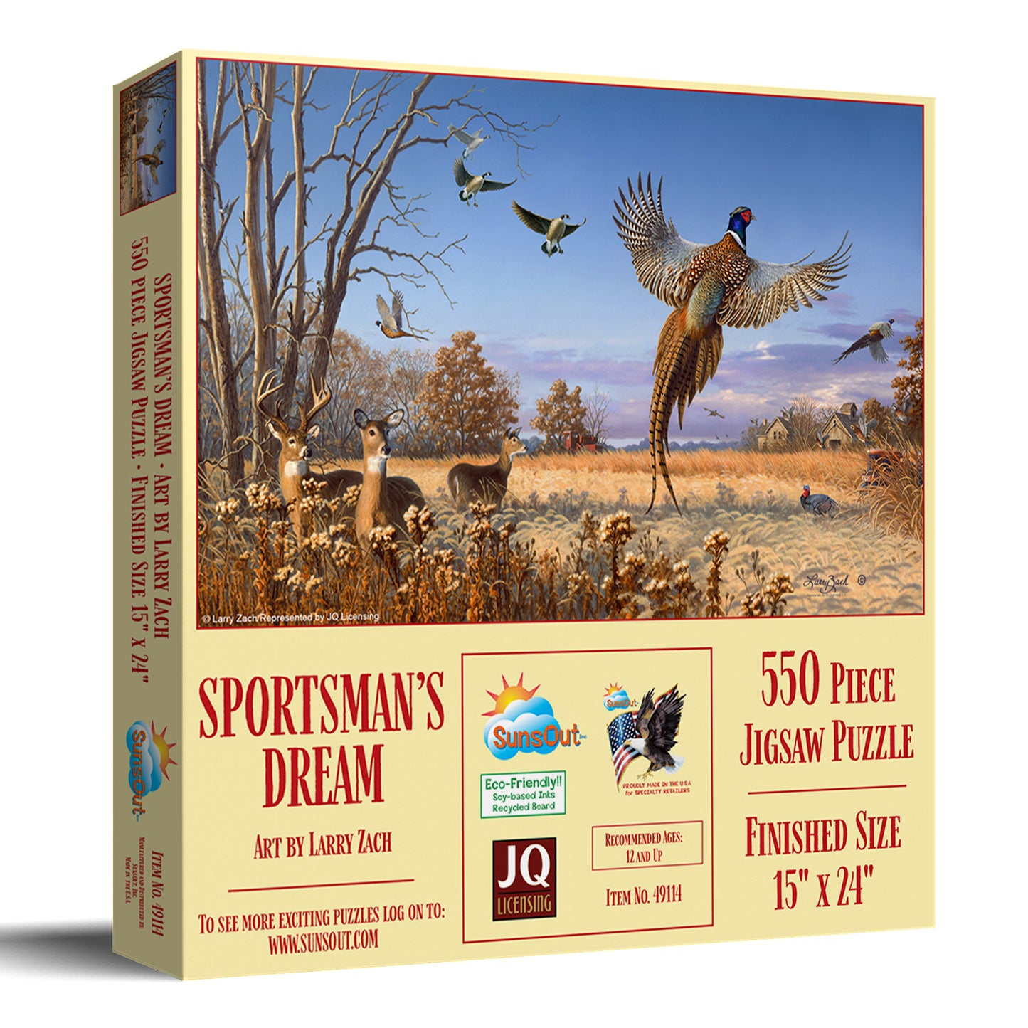 Sportsman's Dream 550 pc  Jigsaw Puzzle 49114