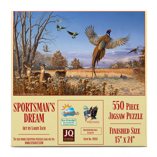 Sportsman's Dream 550 pc  Jigsaw Puzzle 49114