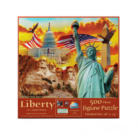 Liberty 500 pc  Jigsaw Puzzle 49121