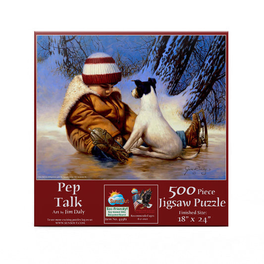 Pep Talk 500 pc  Jigsaw Puzzle 49381