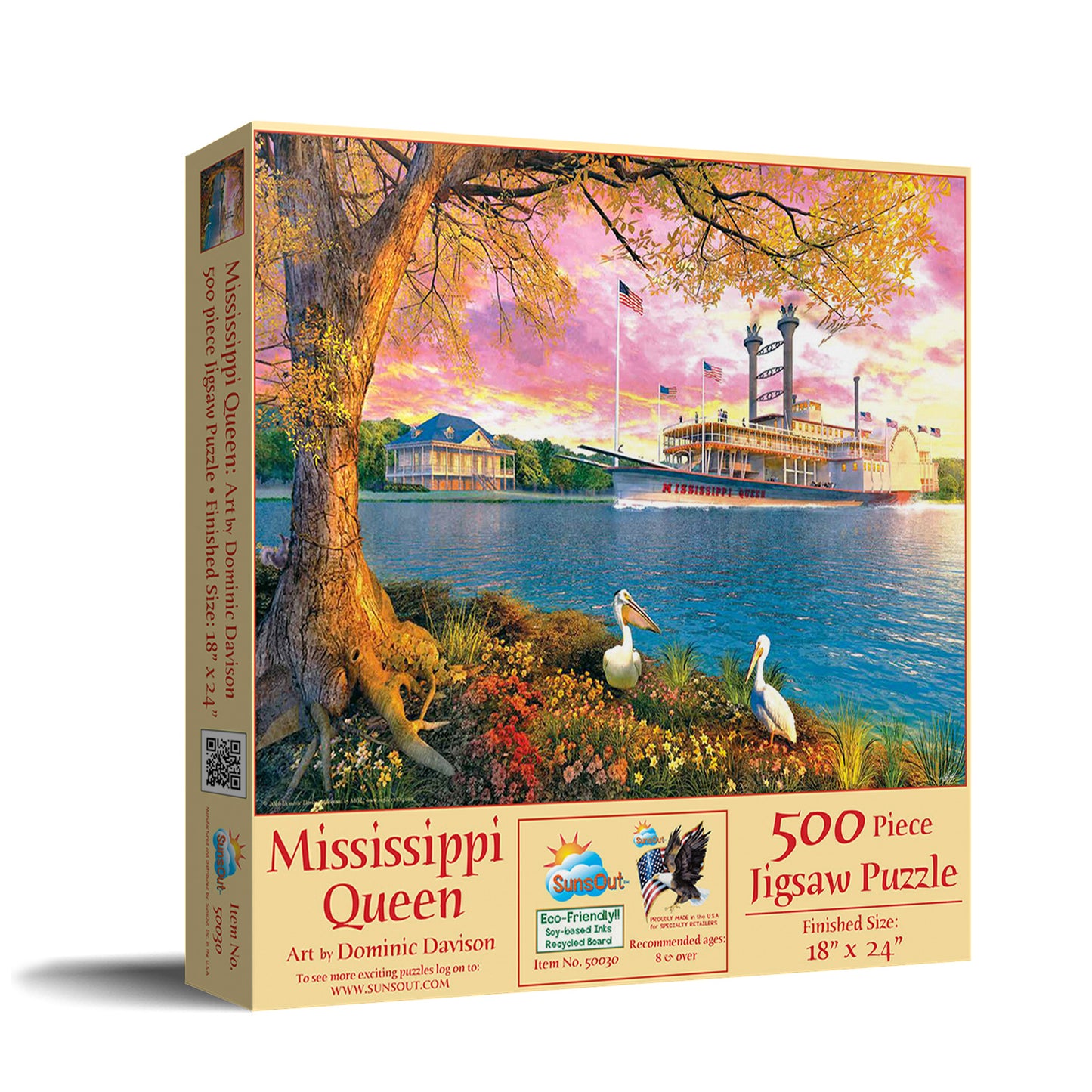 Mississippi Queen 500 pc  Jigsaw Puzzle 50030