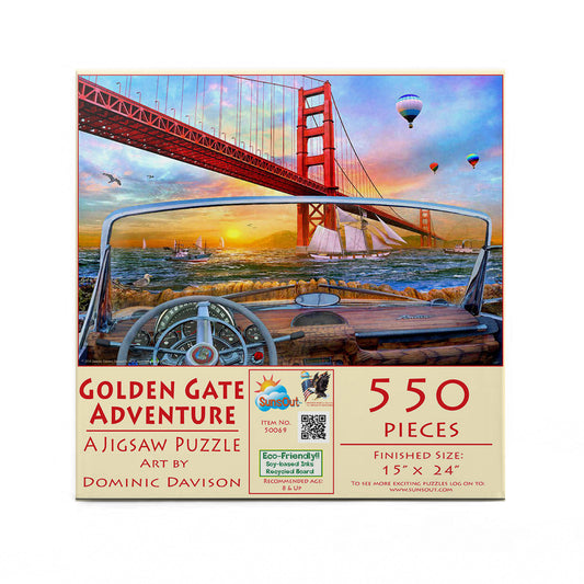 Golden Gate Adventure 550 pc  Jigsaw Puzzle 50069