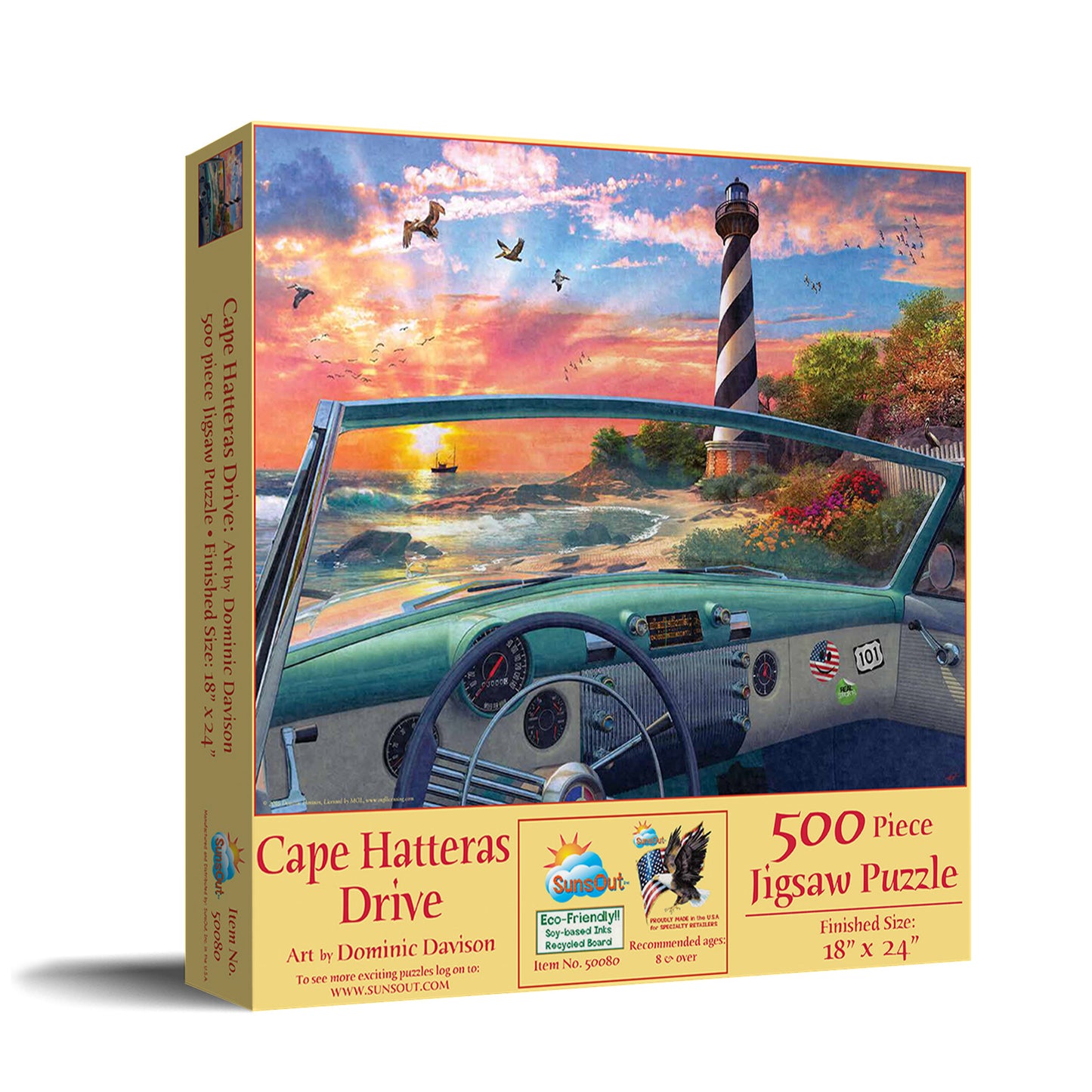 Cape Hatteras Drive 500 pc  Jigsaw Puzzle 50080