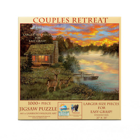 Couples Retreat 1000 pc Large Pieces Jigsaw Puzzle 50121