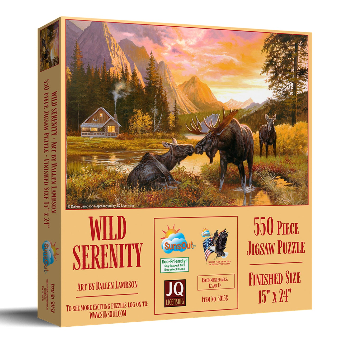Wild Serenity 550 pc  Jigsaw Puzzle 50158