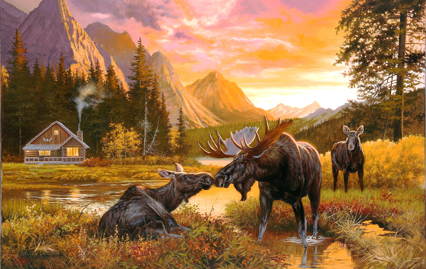 Wild Serenity 550 pc  Jigsaw Puzzle 50158
