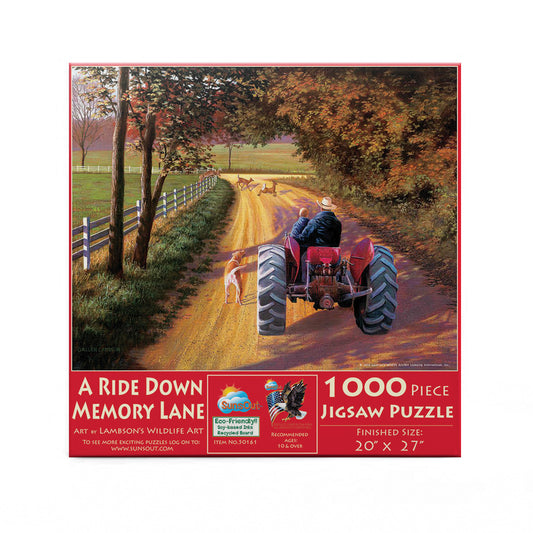 A Ride Down Memory Lane 1000 pc  Jigsaw Puzzle 50161