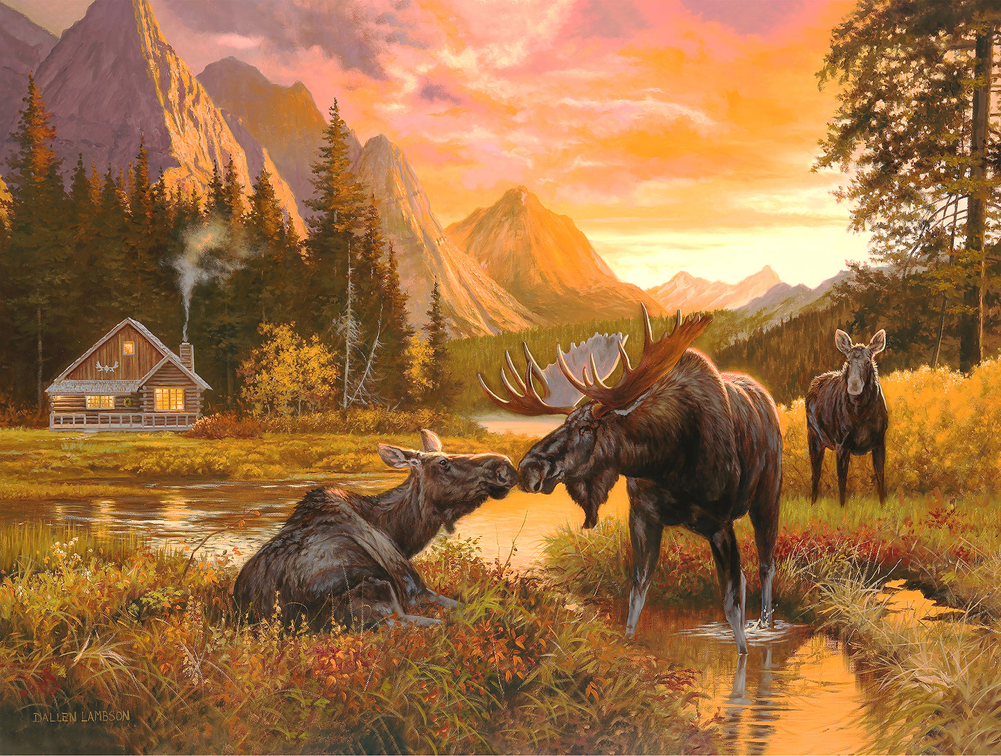 Meadow Meeting 300 pc  Jigsaw Puzzle 50162