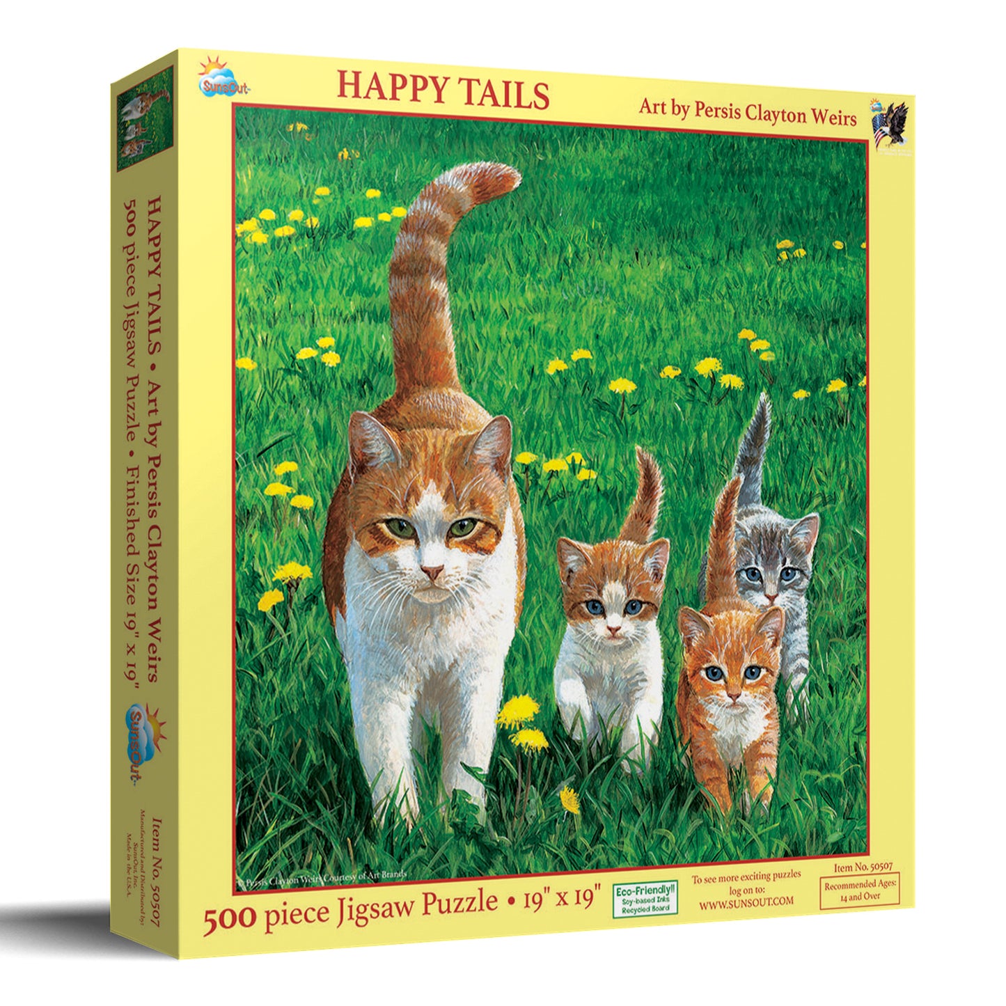 Happy Tails 500 pc  Jigsaw Puzzle 50507