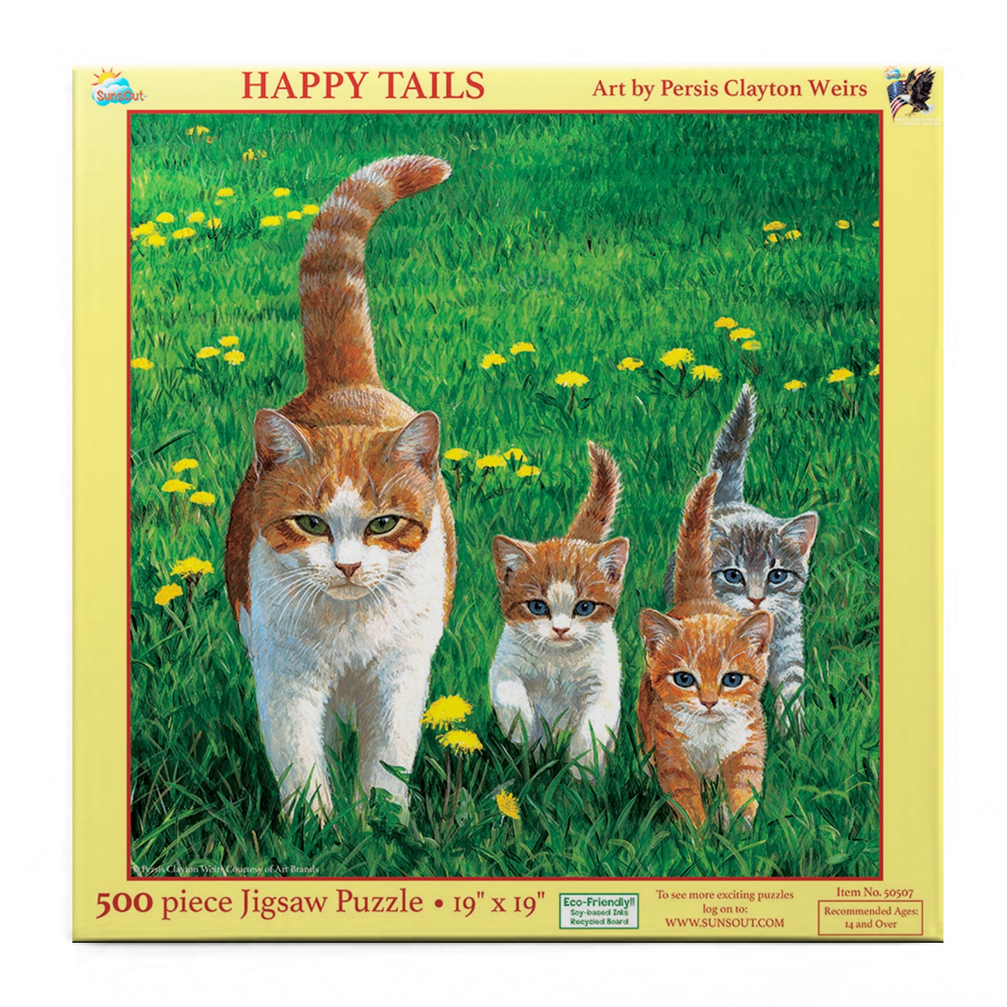 Happy Tails 500 pc  Jigsaw Puzzle 50507