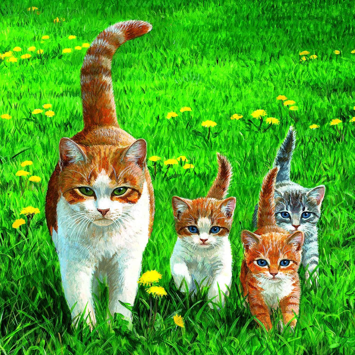 Happy Tails 500 pc  Jigsaw Puzzle 50507