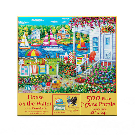 House on the Water 500 pc  Jigsaw Puzzle 50509
