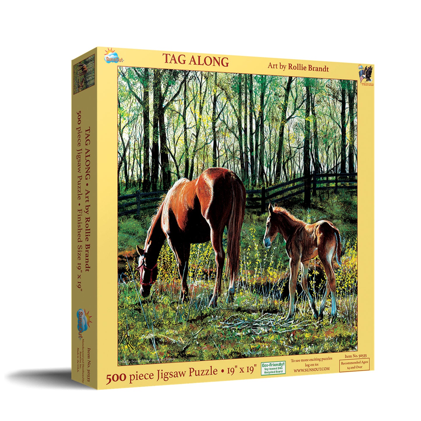 Tag Along 500 pc  Jigsaw Puzzle 50535
