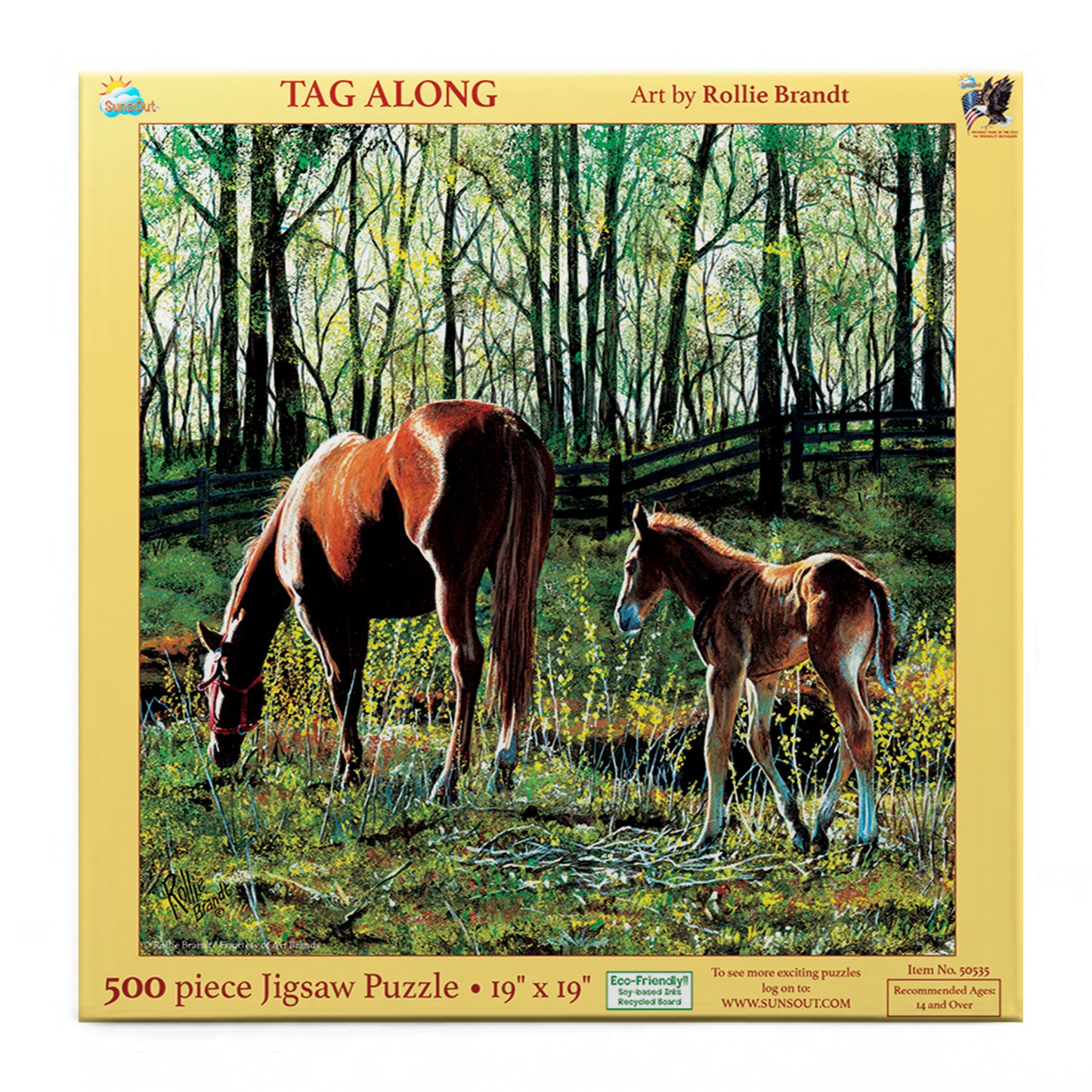 Tag Along 500 pc  Jigsaw Puzzle 50535