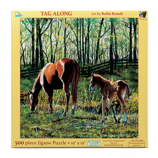 Tag Along 500 pc  Jigsaw Puzzle 50535