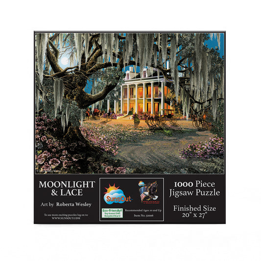 Moonlight & Lace 1000 pc  Jigsaw Puzzle 51006