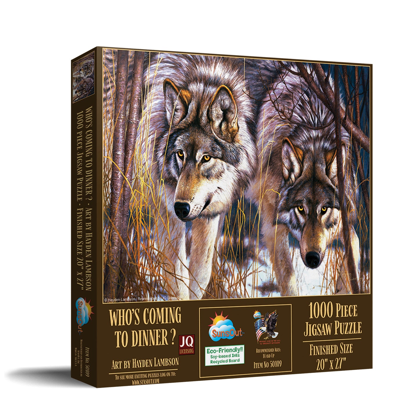 Whos Coming to Dinner 1000 pc  Jigsaw Puzzle 51019