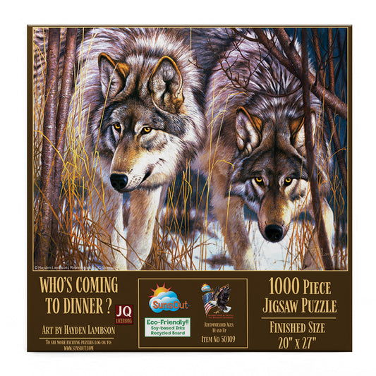 Whos Coming to Dinner 1000 pc  Jigsaw Puzzle 51019