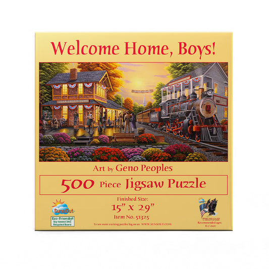 Welcome Home Boys 500 pc  Jigsaw Puzzle 51325