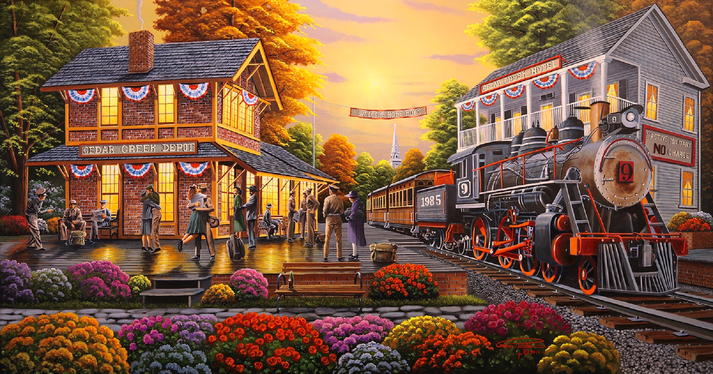 Welcome Home Boys 500 pc  Jigsaw Puzzle 51325