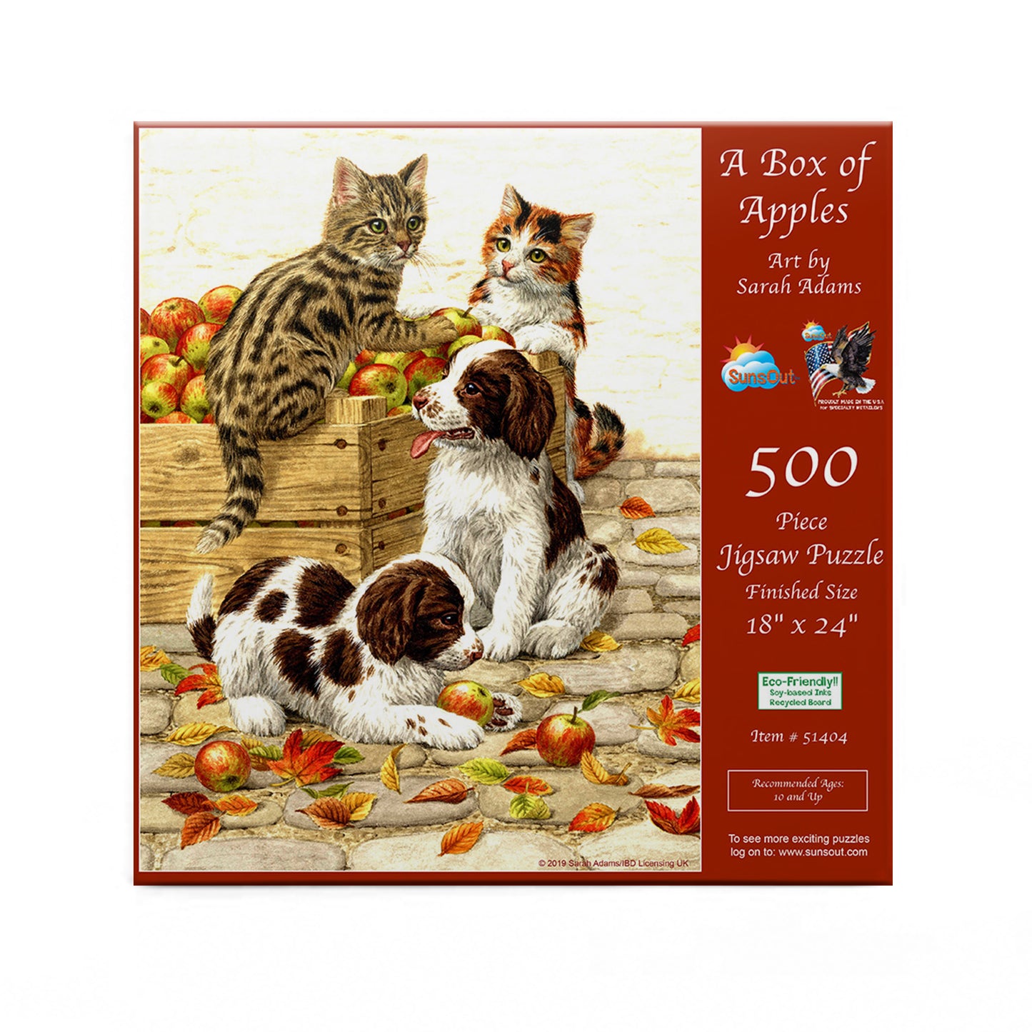Box of Apples 500 pc  Jigsaw Puzzle 51404