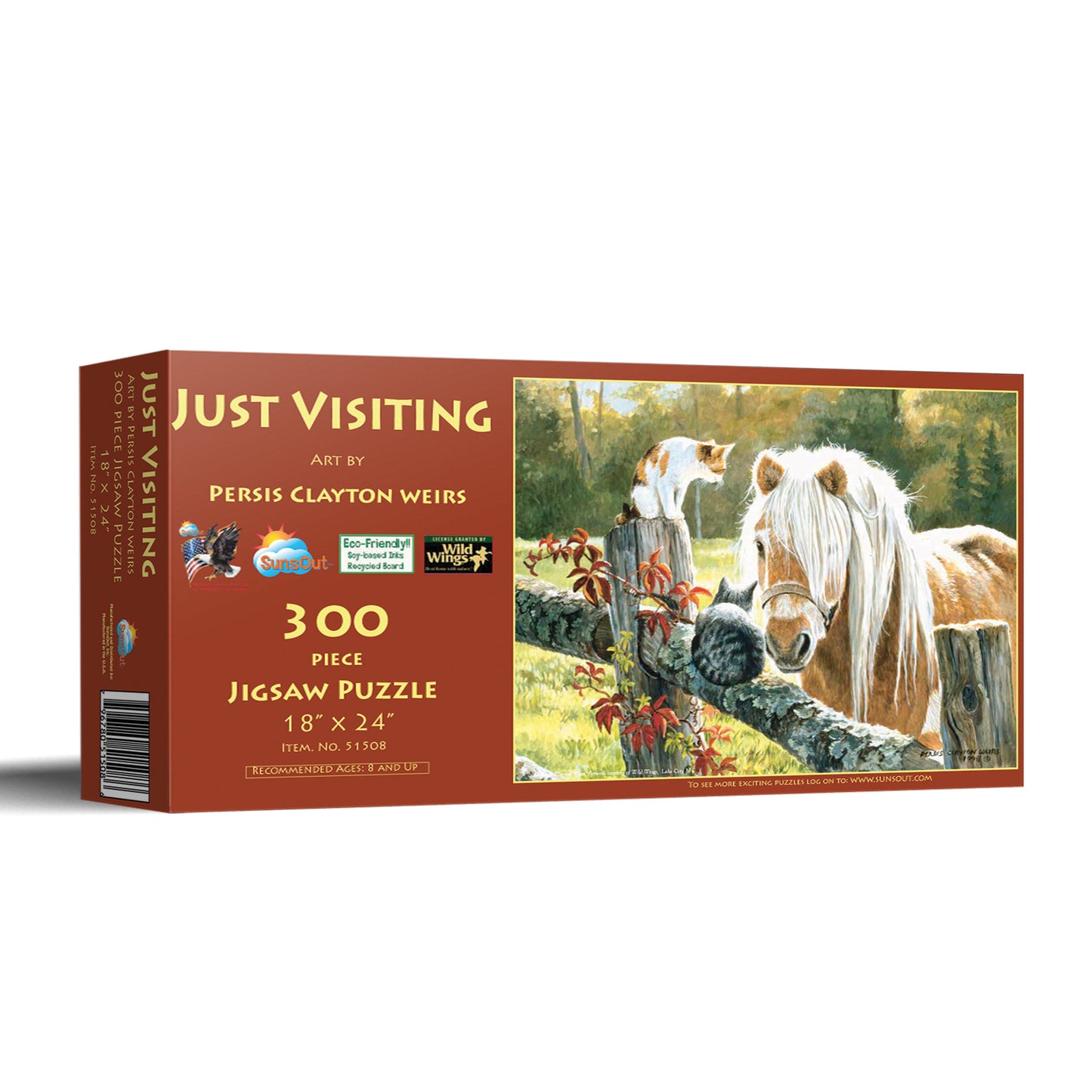 Just Visiting 300 pc  Jigsaw Puzzle 51508