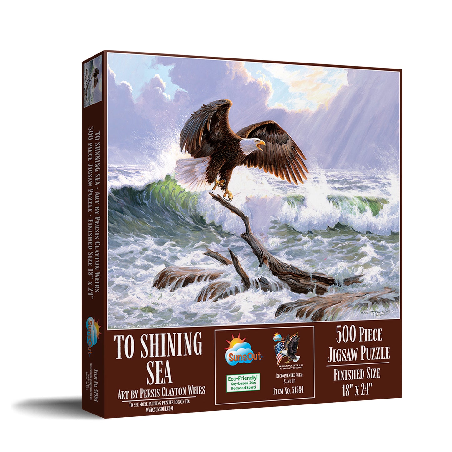 To Shining Sea 500 pc  Jigsaw Puzzle 51584