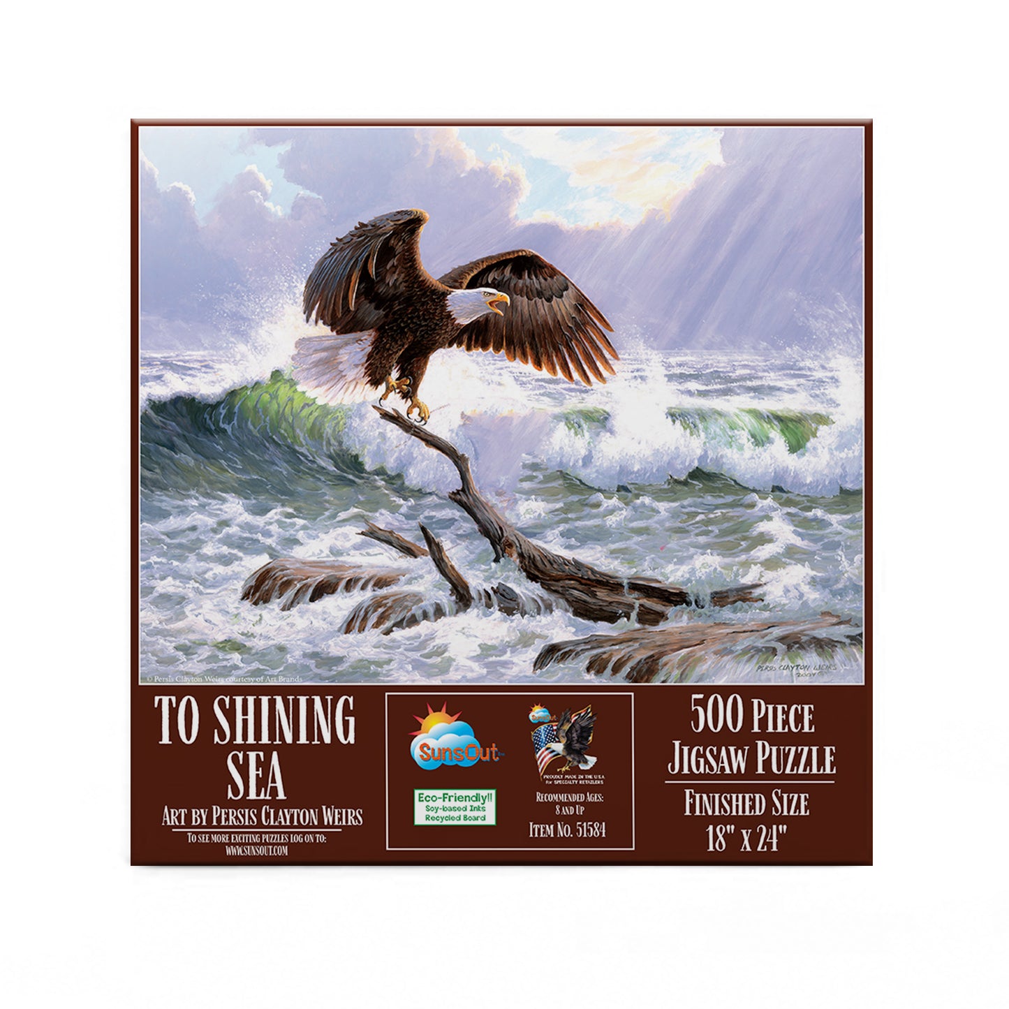 To Shining Sea 500 pc  Jigsaw Puzzle 51584