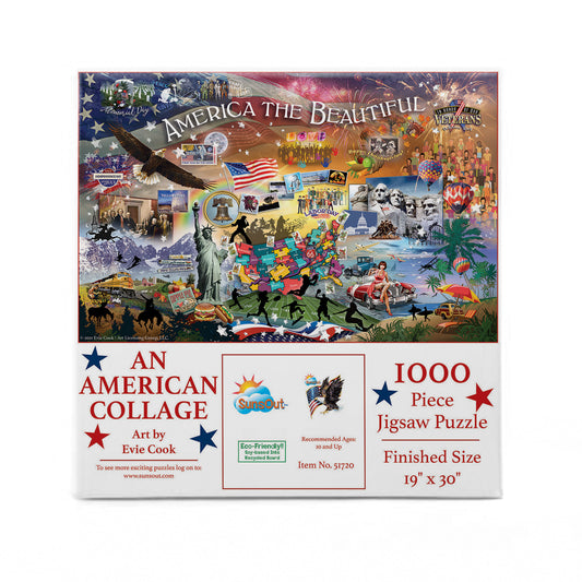 An American Collage 1000 pc  Jigsaw Puzzle 51720