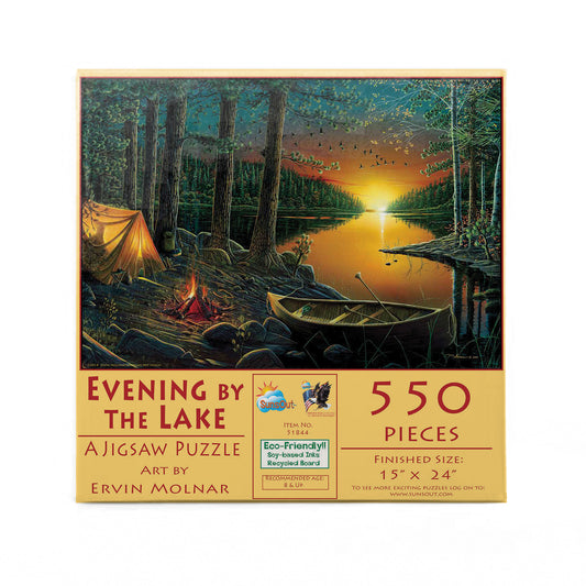 Evening by the Lake 550 pc  Jigsaw Puzzle 51844
