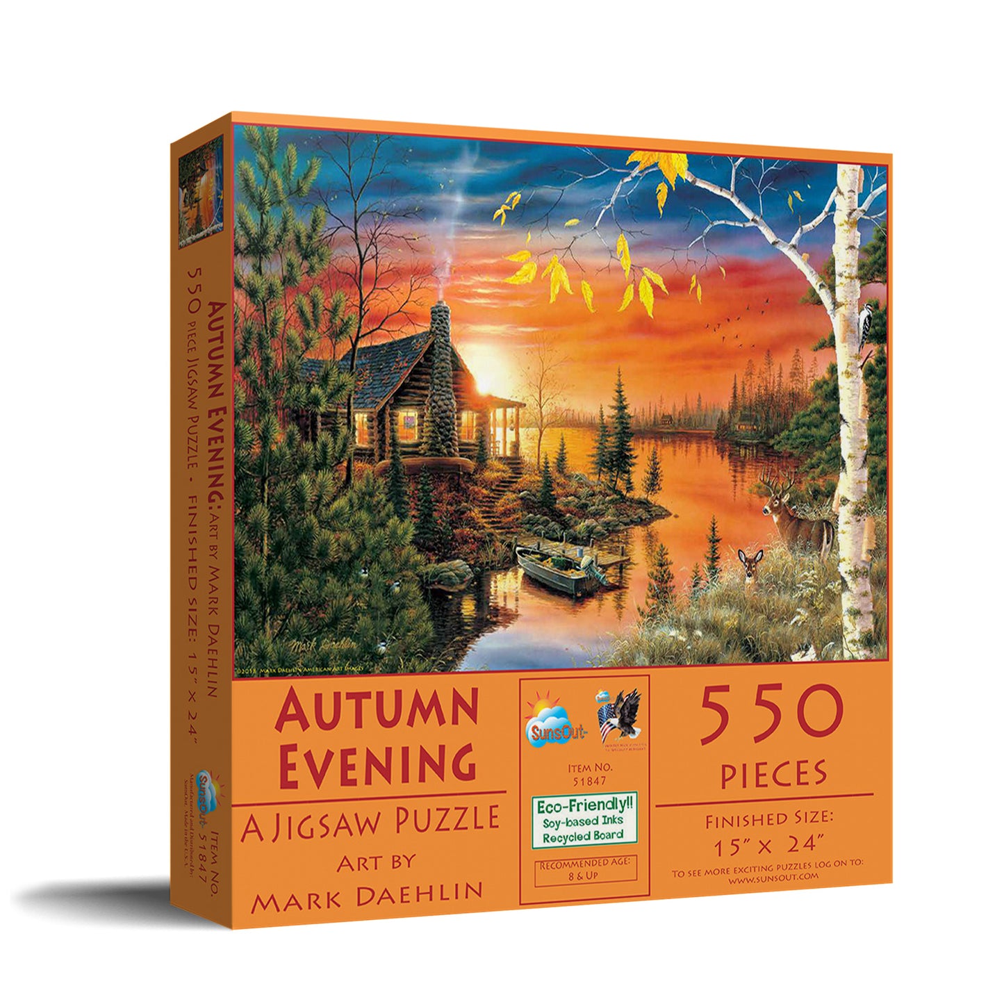 Autumn Evening 550 pc  Jigsaw Puzzle 51847