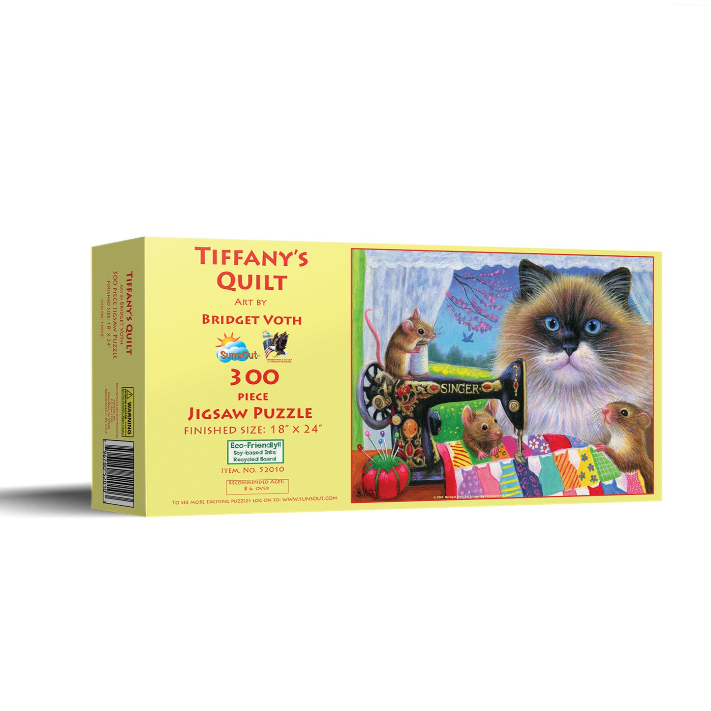 Tiffany's Quilt 300 pc  Jigsaw Puzzle 52010