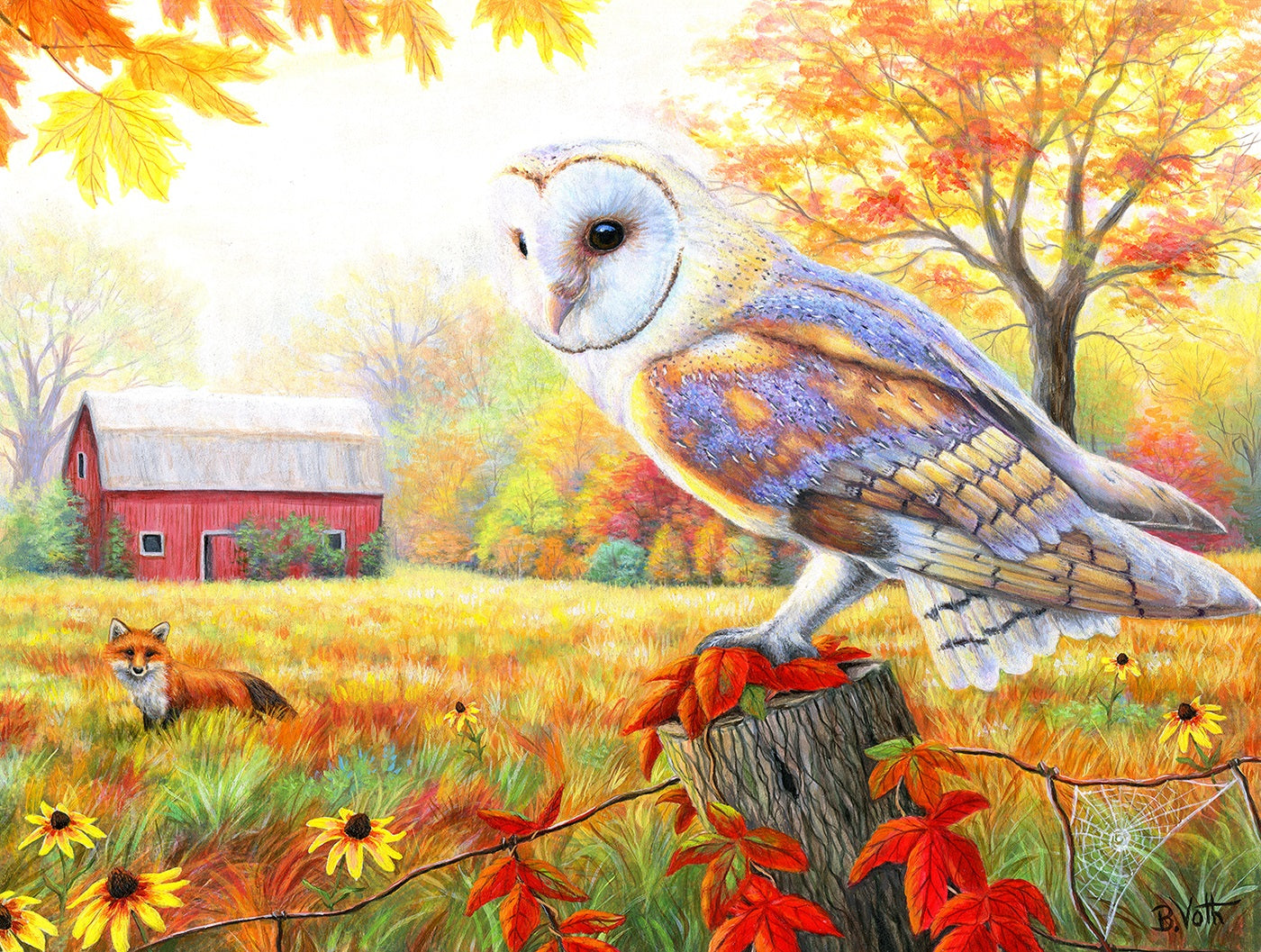 Morning at the Old Farm 300 pc  Jigsaw Puzzle 52013