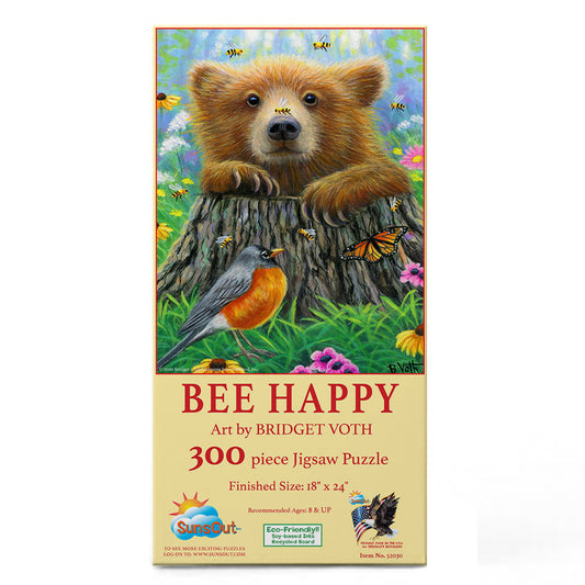 Bee Happy 300 pc  Jigsaw Puzzle 52030