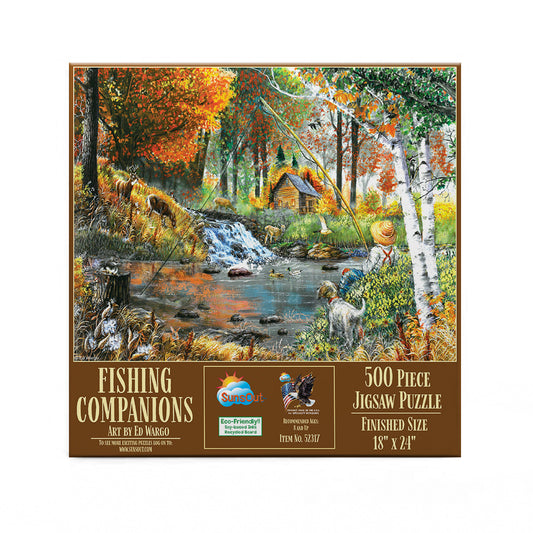 Fishing Companions 500 pc  Jigsaw Puzzle 52317
