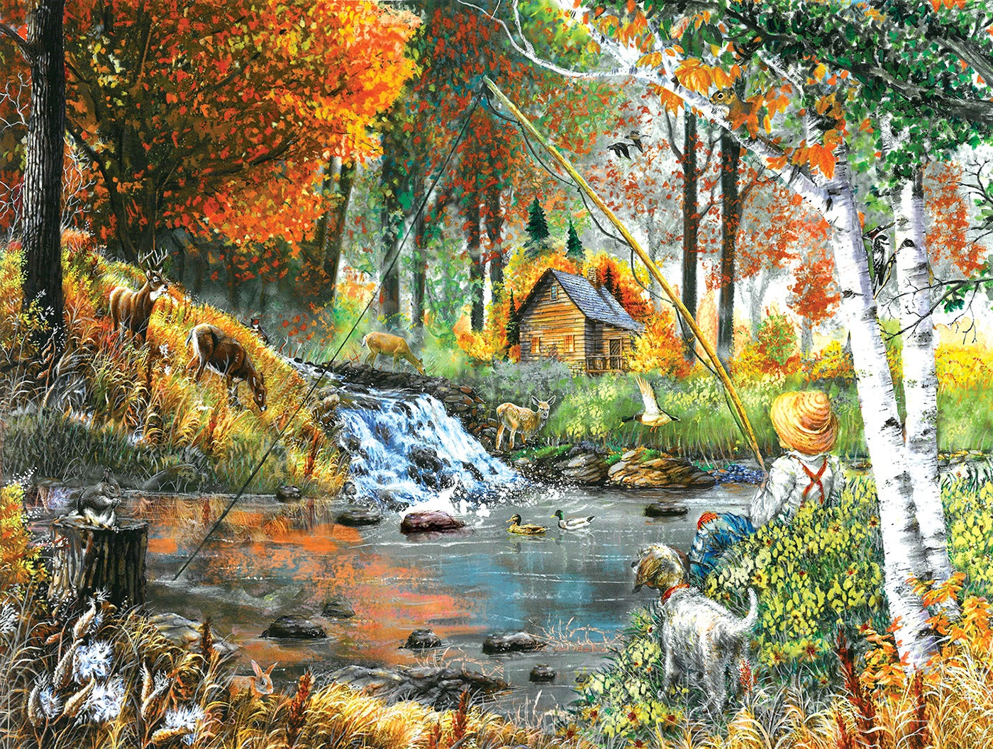 Fishing Companions 500 pc  Jigsaw Puzzle 52317