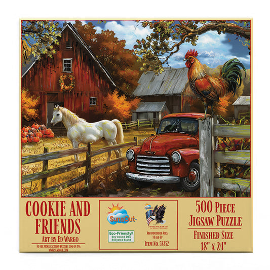 Cookie and Friends 500 pc  Jigsaw Puzzle 52352