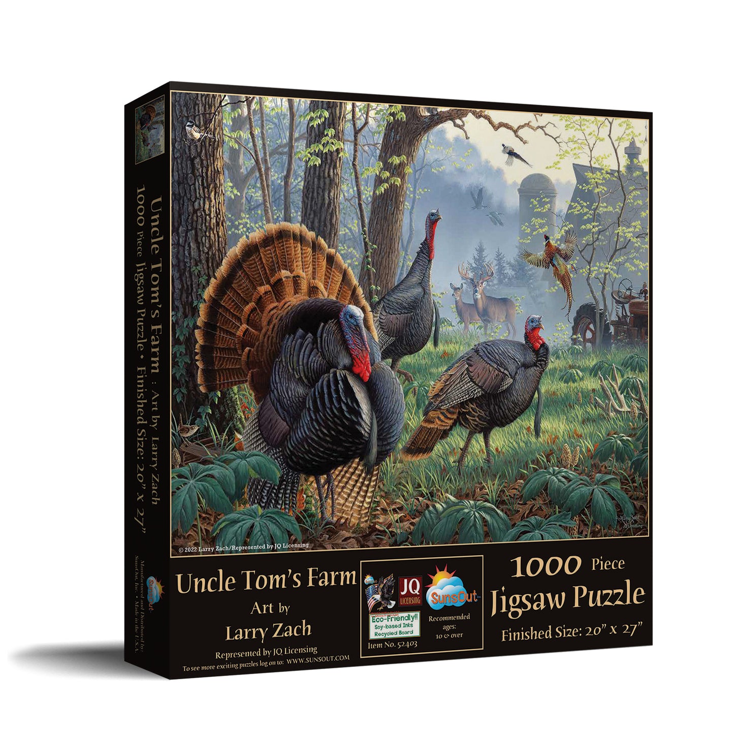 Uncle Tom's Farm 1000 pc  Jigsaw Puzzle 52403