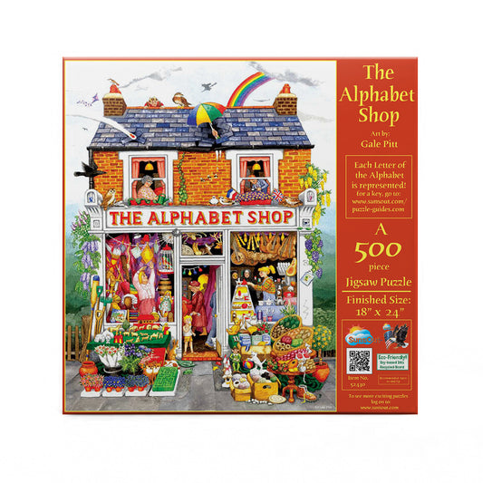The Alphabet Shop 500 pc  Jigsaw Puzzle 52430
